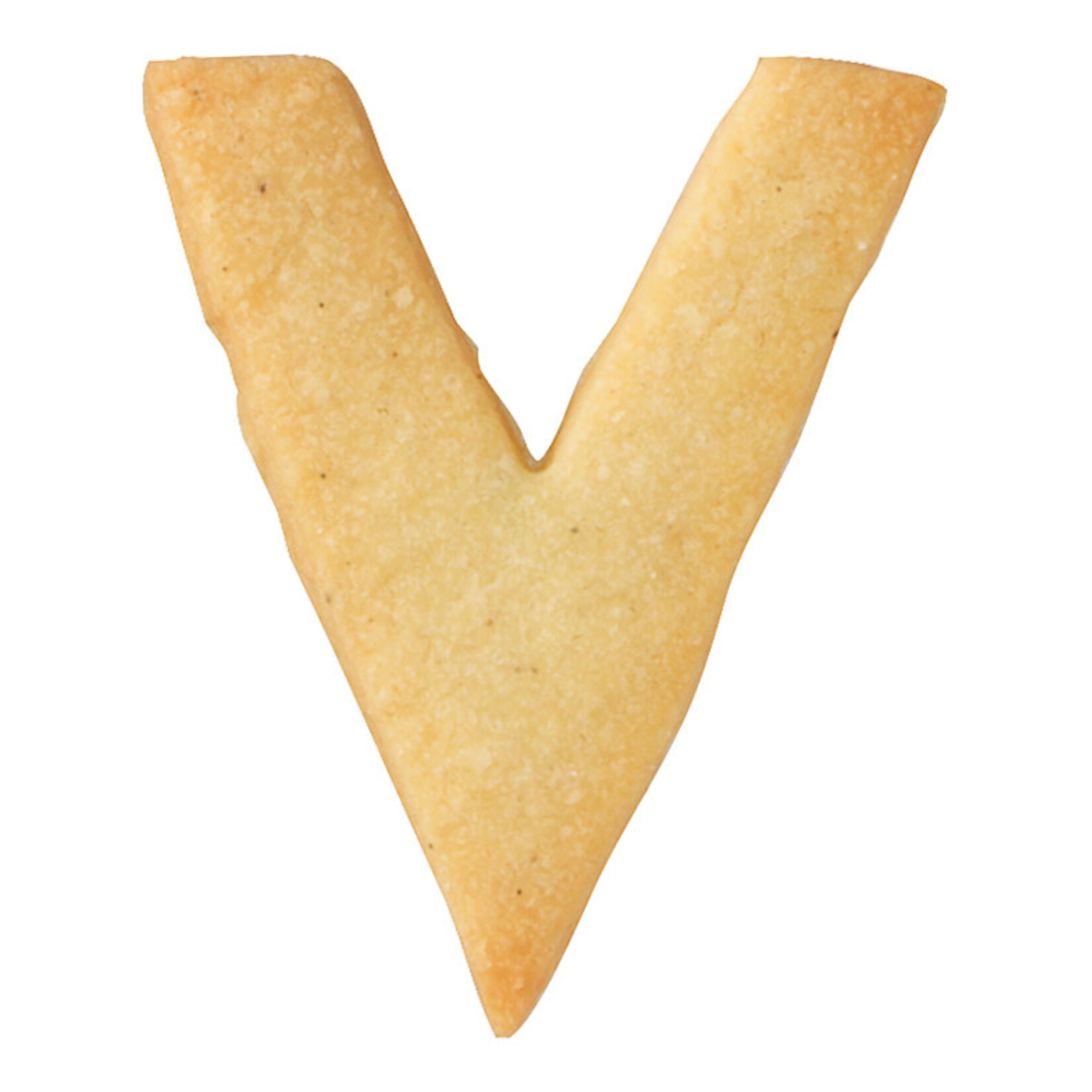 Birkmann 6 cm Koekjes uitsteker letter V Birkmann letter V koekjes uitsteker B196506