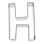 Birkmann 6 cm Koekjes uitsteker letter H Birkmann letter H koekjes uitsteker B196360
