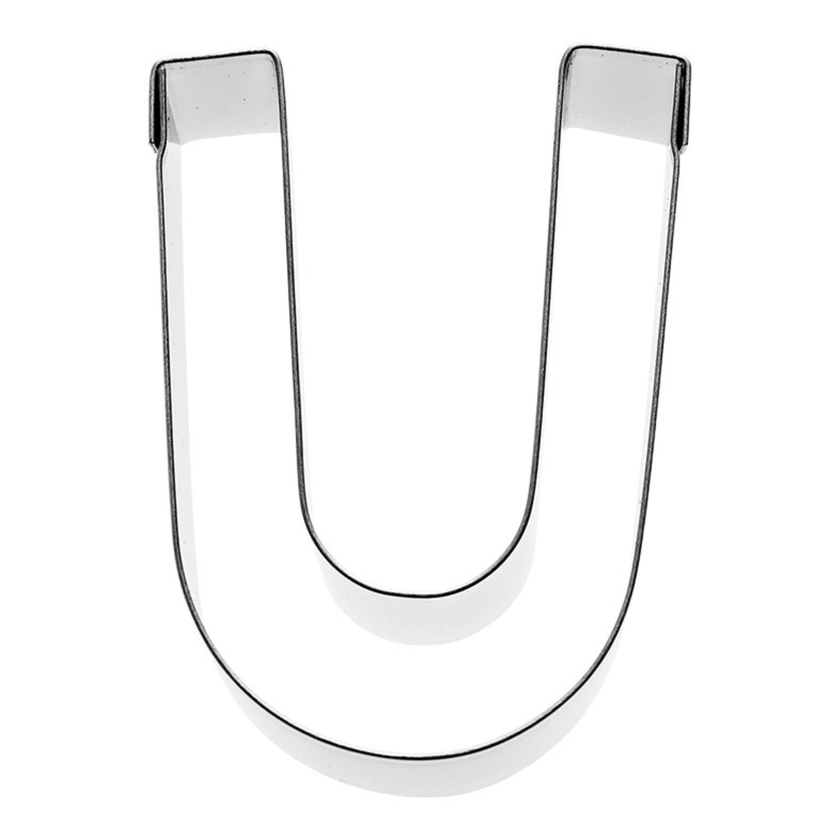 Birkmann 6 cm Koekjes uitsteker letter U Birkmann letter U koekjes uitsteker B196490