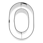 Birkmann 6 cm Koekjes uitsteker letter O Birkmann letter O koekjes uitsteker B196438