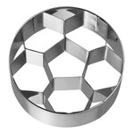 Birkmann 25x65x65 mm Koekjes uitsteker Voetbal Birkmann Voetbal bal koekjes uitsteker B195363