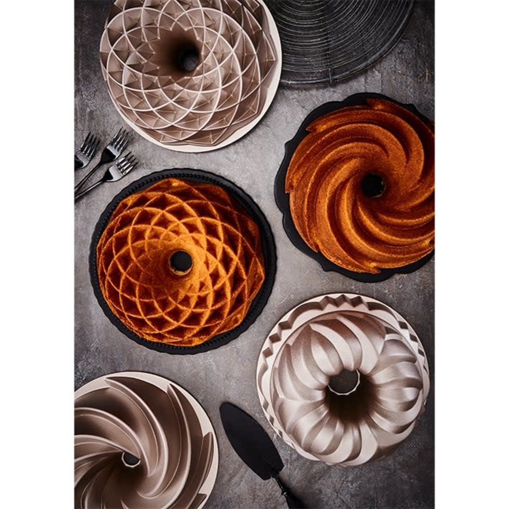 Birkmann 23x23x9 cm Contoura bakvorm Novel Birkmann Contoura Novel bakvorm B887046