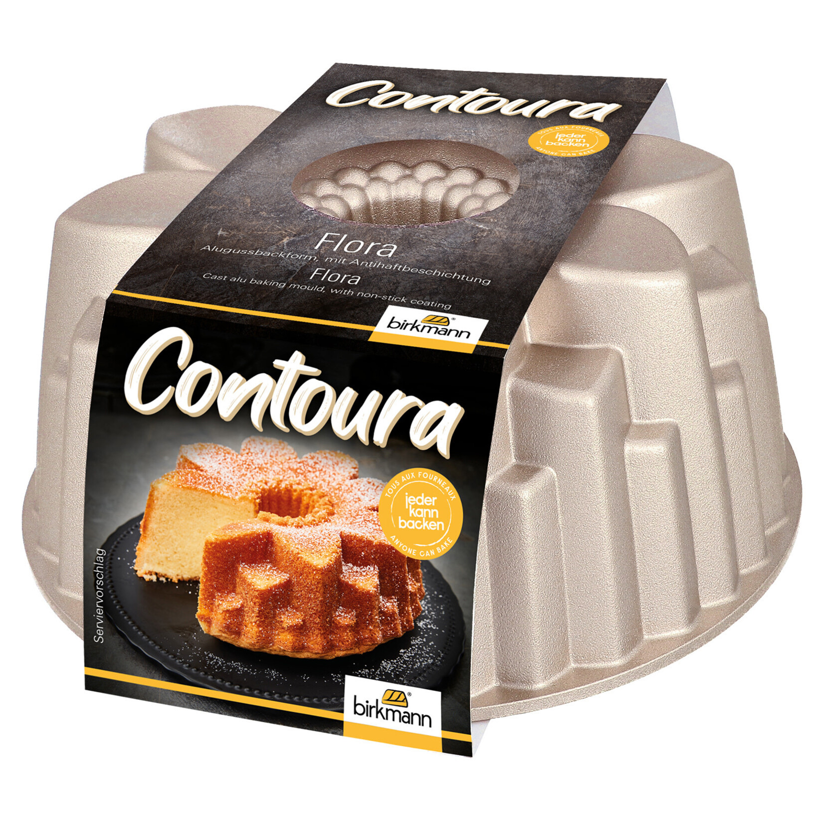 Birkmann 220x95 mm Contoura Flora Birkmann Contoura Flora bakvorm B887329