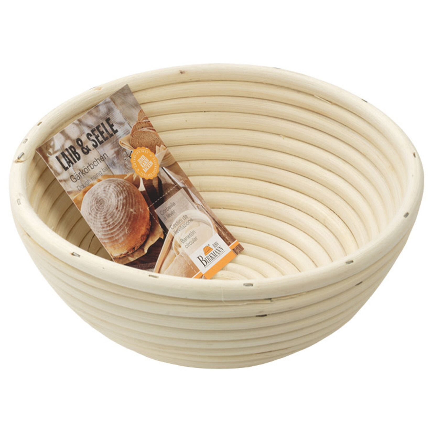 Birkmann Ø 200x85 mm ronde rijsmand Birkmann rijsmand rond  Bread Buddies B208964