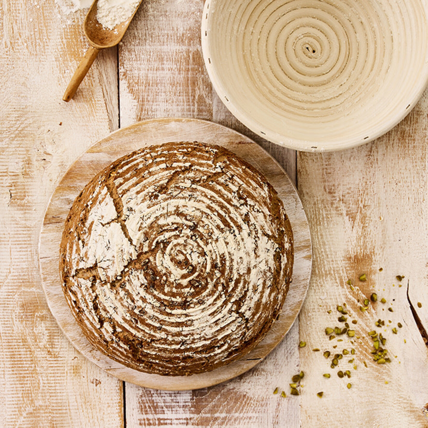 Birkmann Ø 200x85 mm ronde rijsmand Birkmann rijsmand rond  Bread Buddies B208964