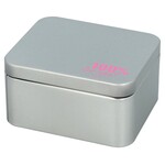 Birkmann 12x10x6 cm zilveren koekblik 100% for you Birkmann koekblikje B889545