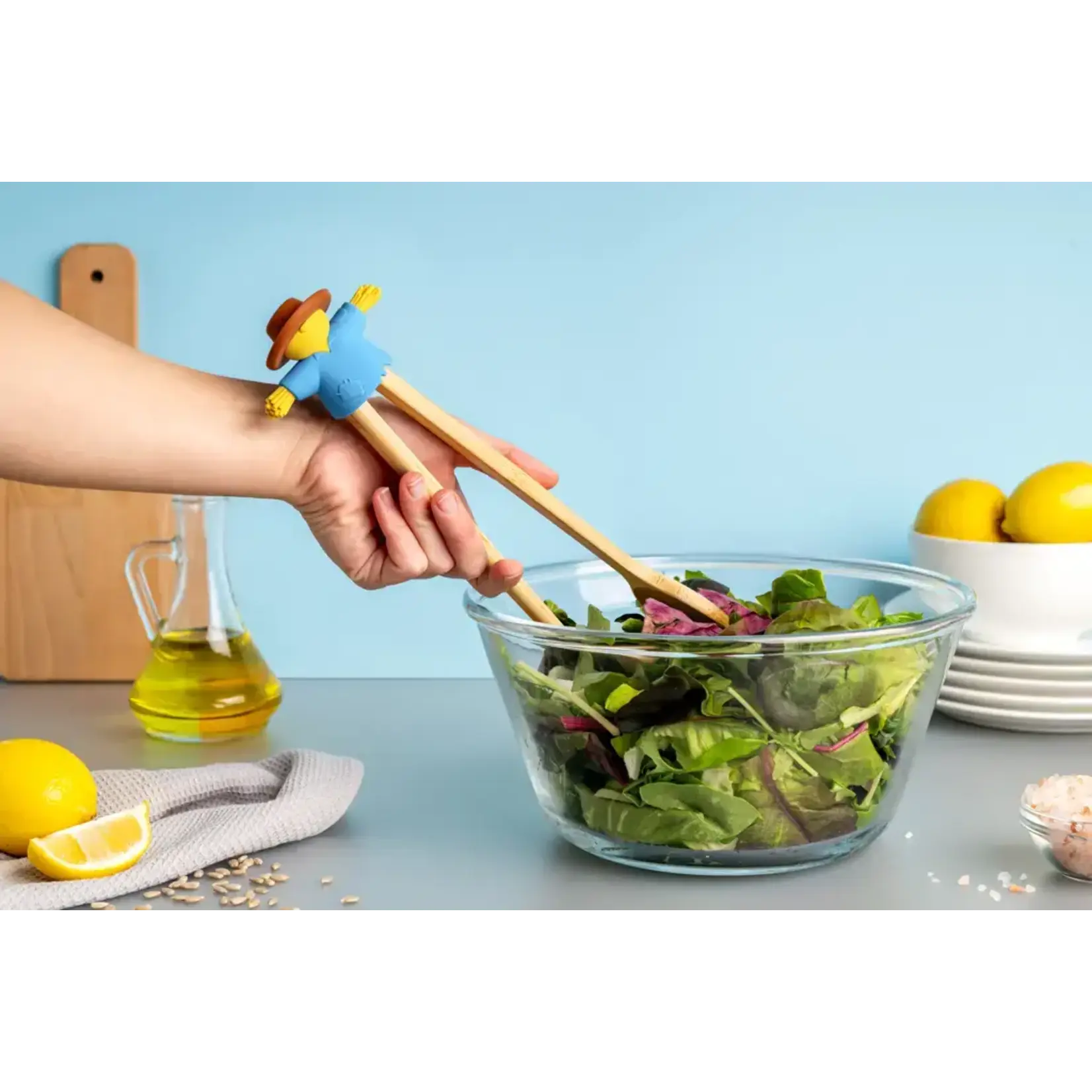 Diverse Merken Slacouvert Sal Ototo Sal salade tang slacouvert hout Ototo Fgs0137