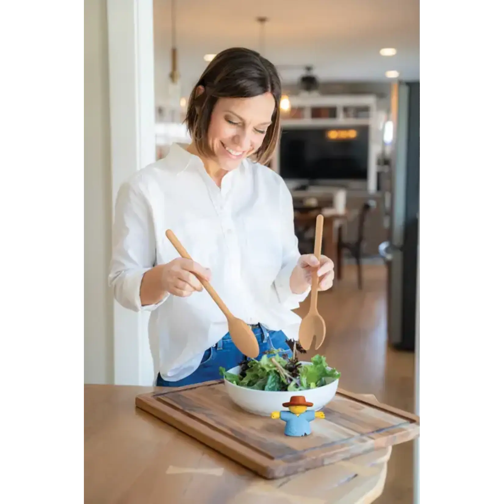 Diverse Merken Slacouvert Sal Ototo Sal salade tang slacouvert hout Ototo Fgs0137