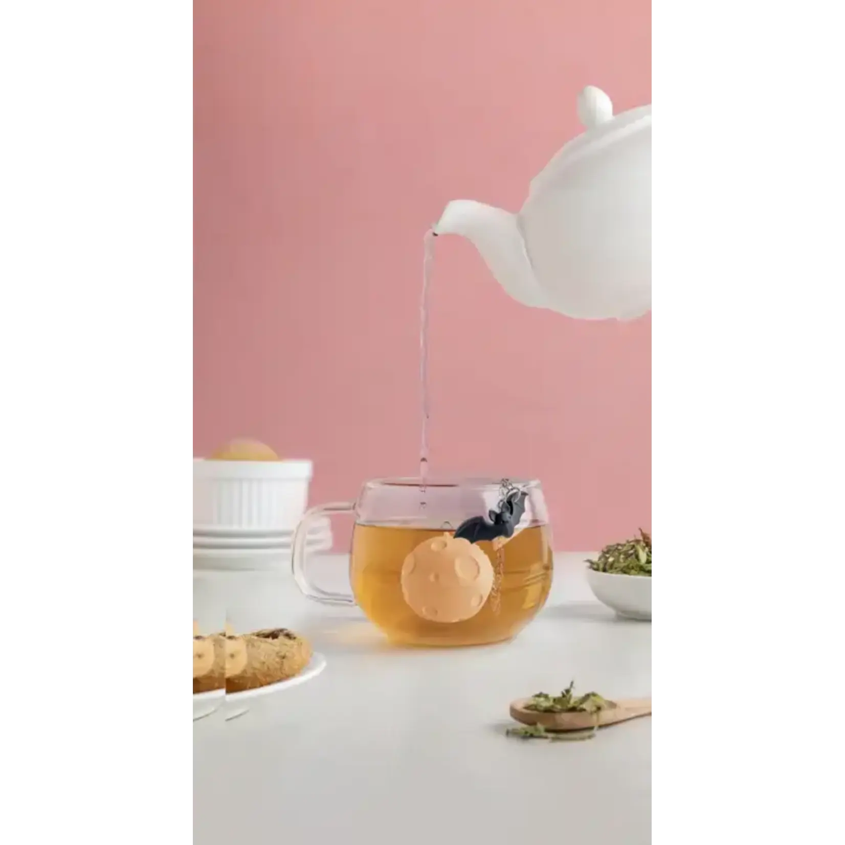 Diverse Merken thee ei Moonlit Ototo Moonlit thee filter met vleermuis Ototo 0131