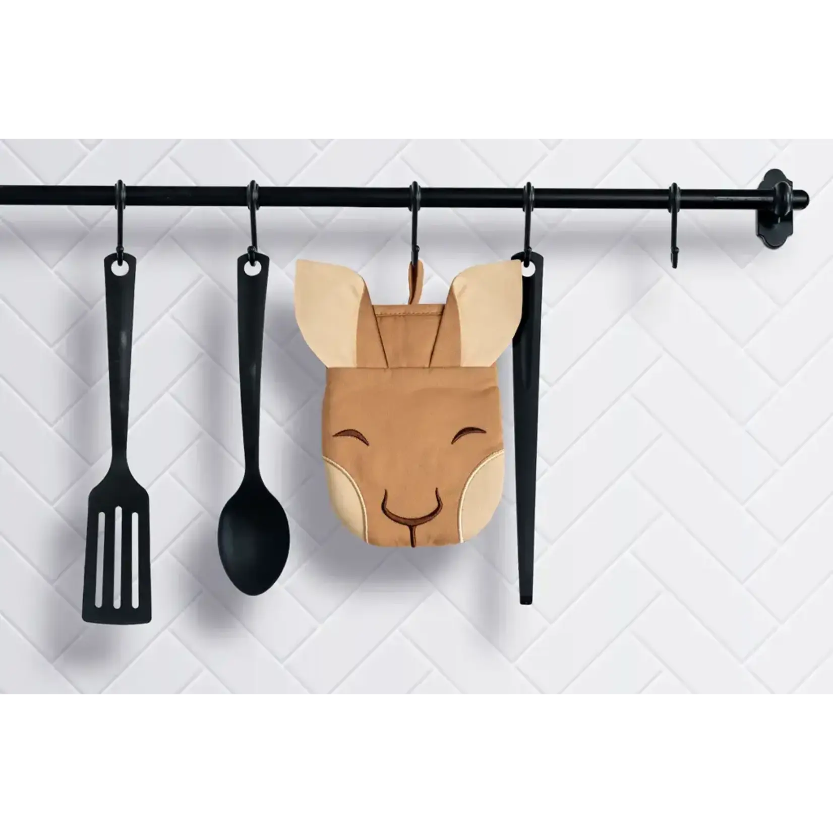 Diverse Merken Kangoeroe Keukenschort met 2 ovenwanten Ototo Aproo keukenschort en 2 wanten OT1707