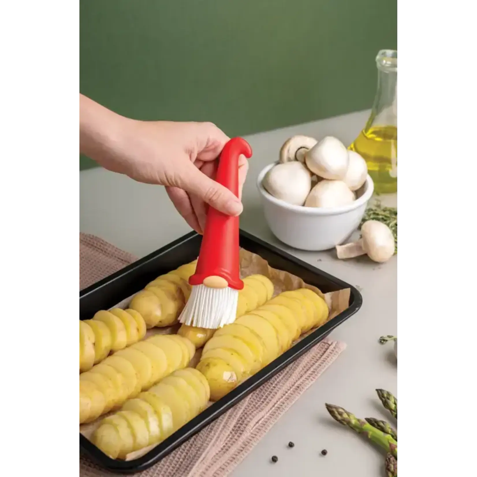 Diverse Merken Siliconen bakkwast Gnomeo Ototo Gnomeo bak kwast siliconen Ototo Ot1523