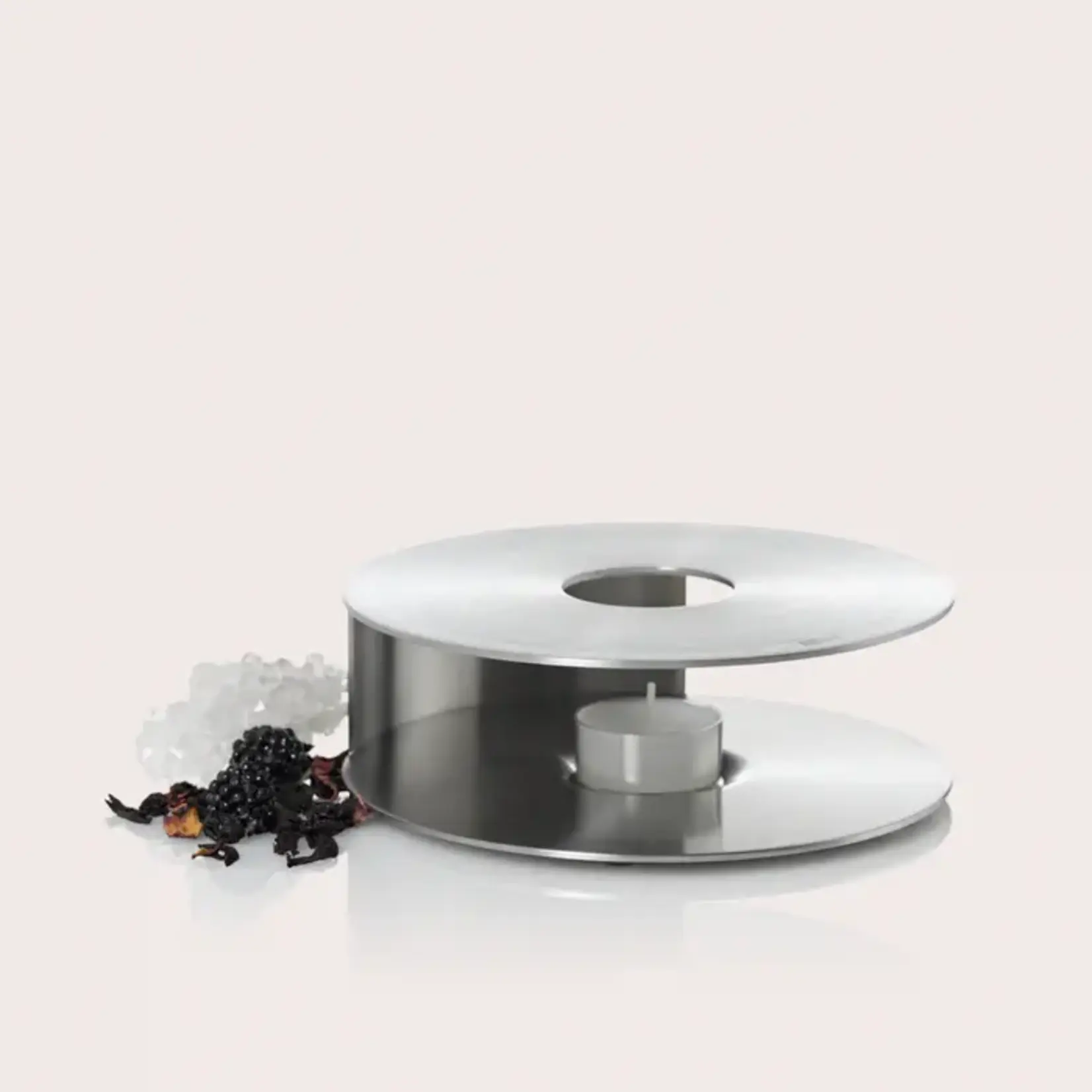 AdHoc Design AdHoc theelicht rechaud Ø 160 mm AdHoc Limbo rvs Ad Hoc tk41