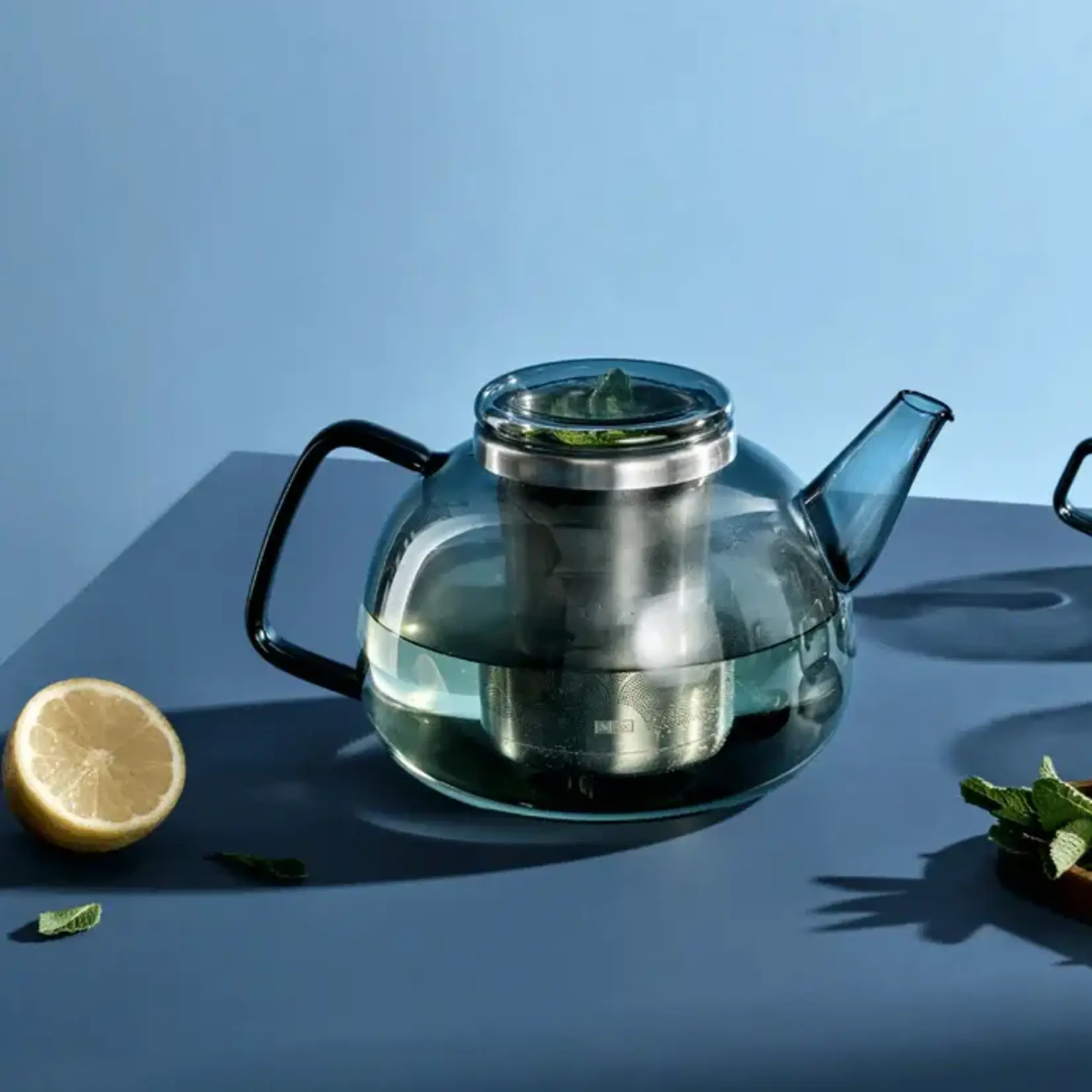 AdHoc Design AdHoc 1.2 liter glazen theepot Yuna AdHoc Yuna theepot grijs glas Ad Hoc tk61