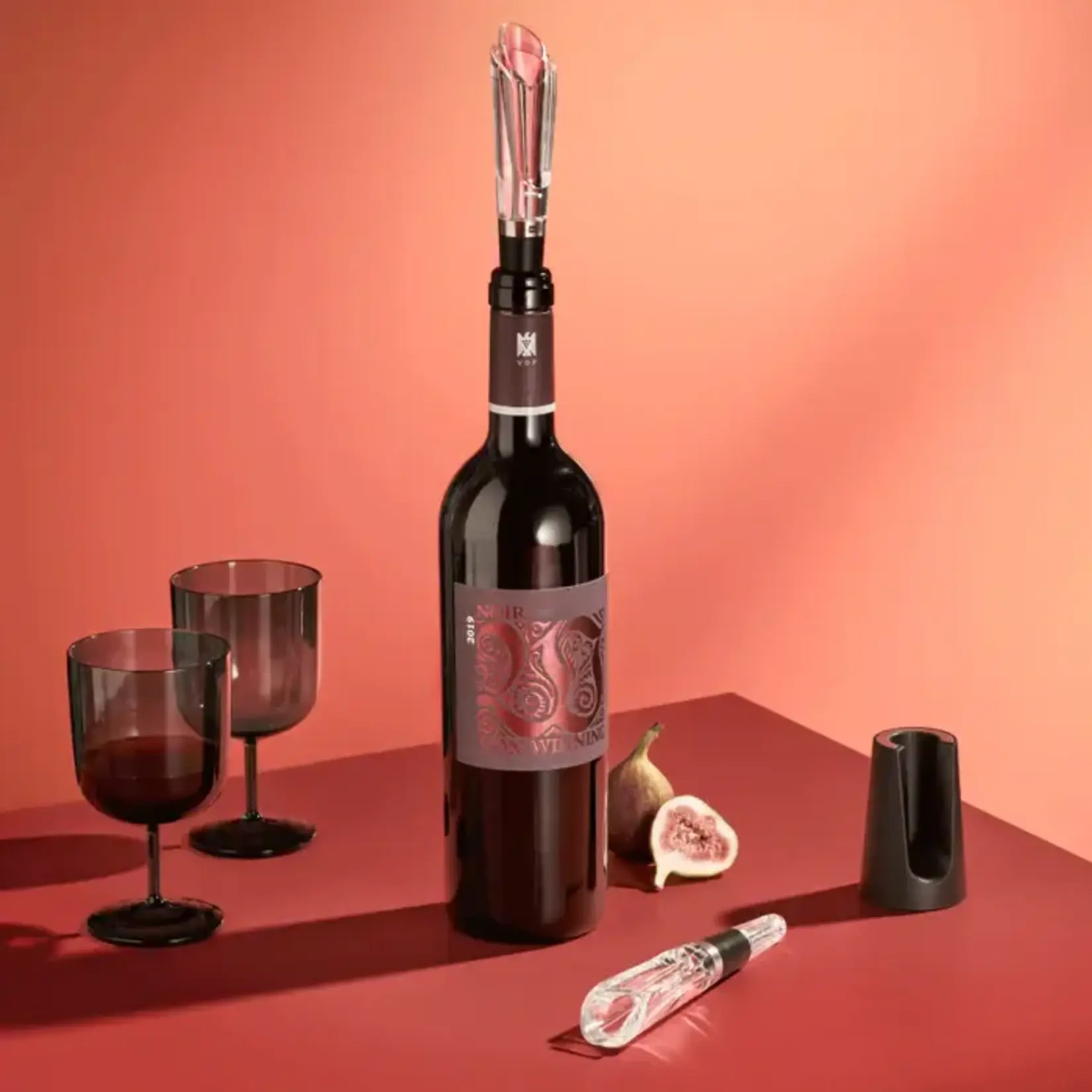 AdHoc Design AdHoc wijnschenker met zeef en houder AdHoc Vine wijnbeluchter en wijnschenker  Ad Hoc VA10