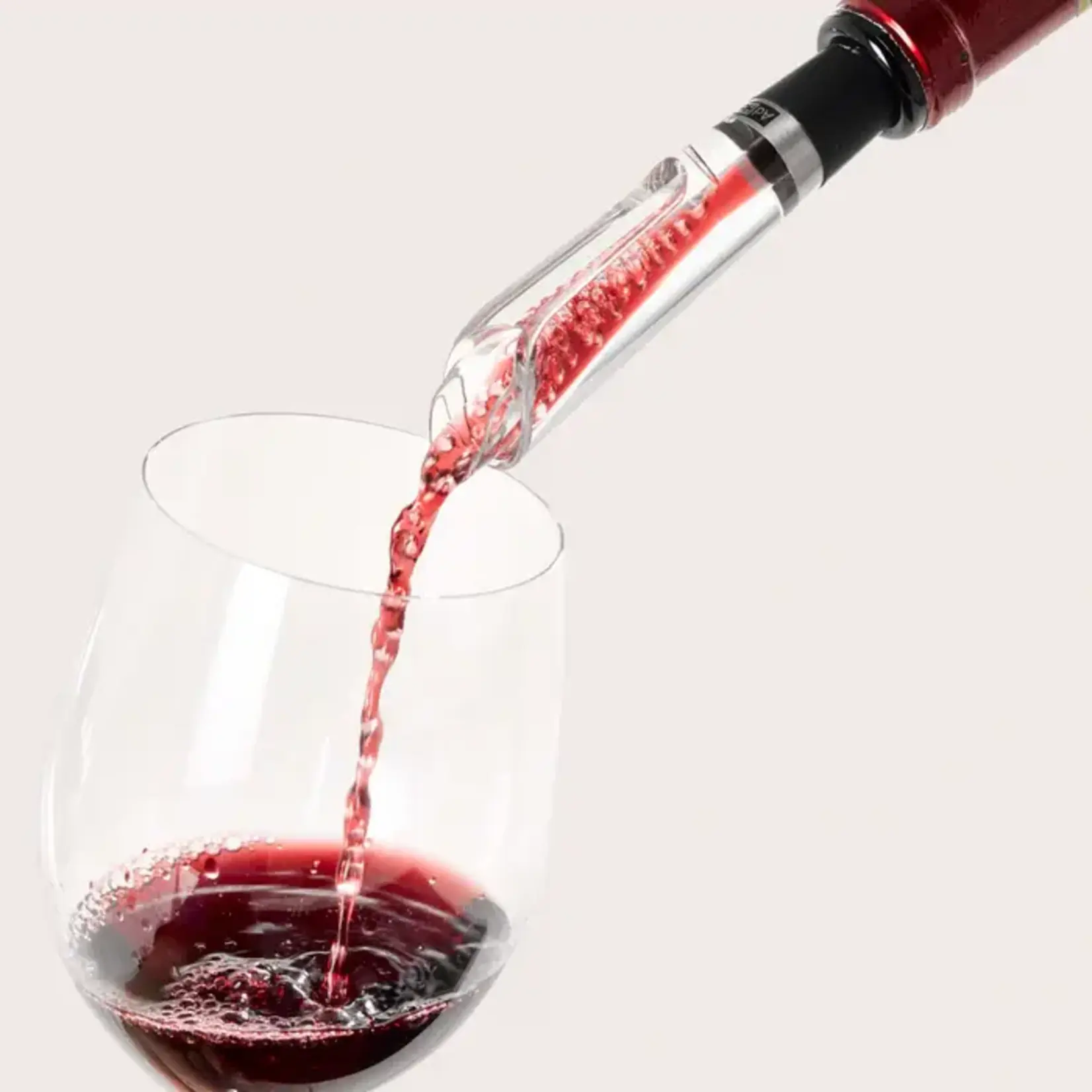 AdHoc AdHoc wijnschenker met zeef en houder AdHoc Vine wijnbeluchter en wijnschenker  Ad Hoc VA10