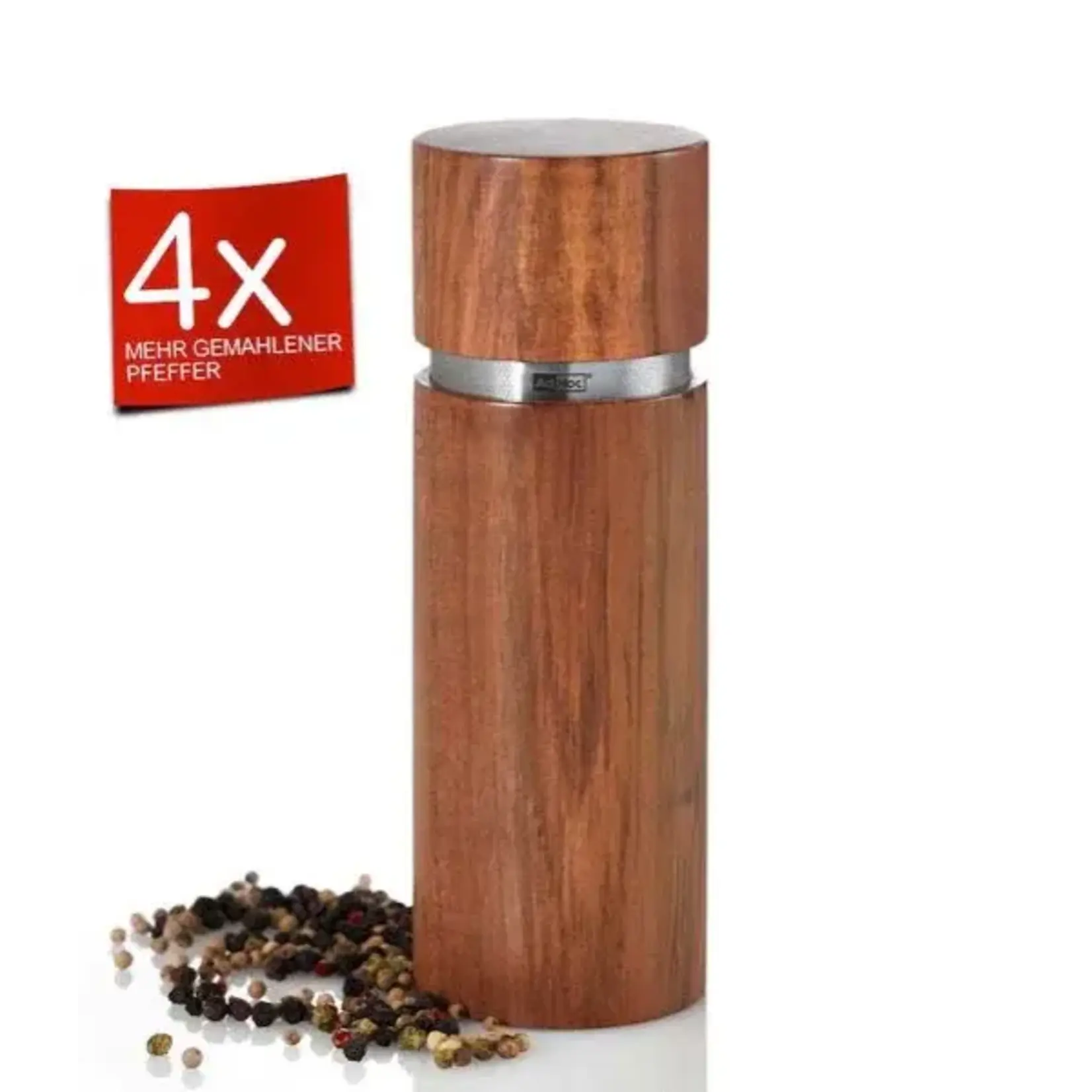 AdHoc Design AdHoc Ø 65 mm hoog 19 cm peper of zoutmolen AdHoc CeraCut® molen AdHoc MP52