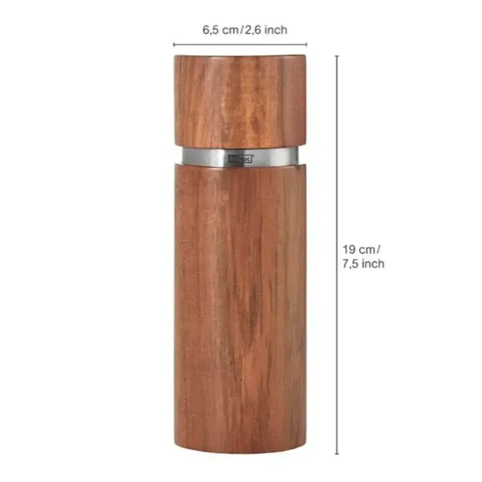 AdHoc Design AdHoc Ø 65 mm hoog 19 cm peper of zoutmolen AdHoc CeraCut® molen AdHoc MP52