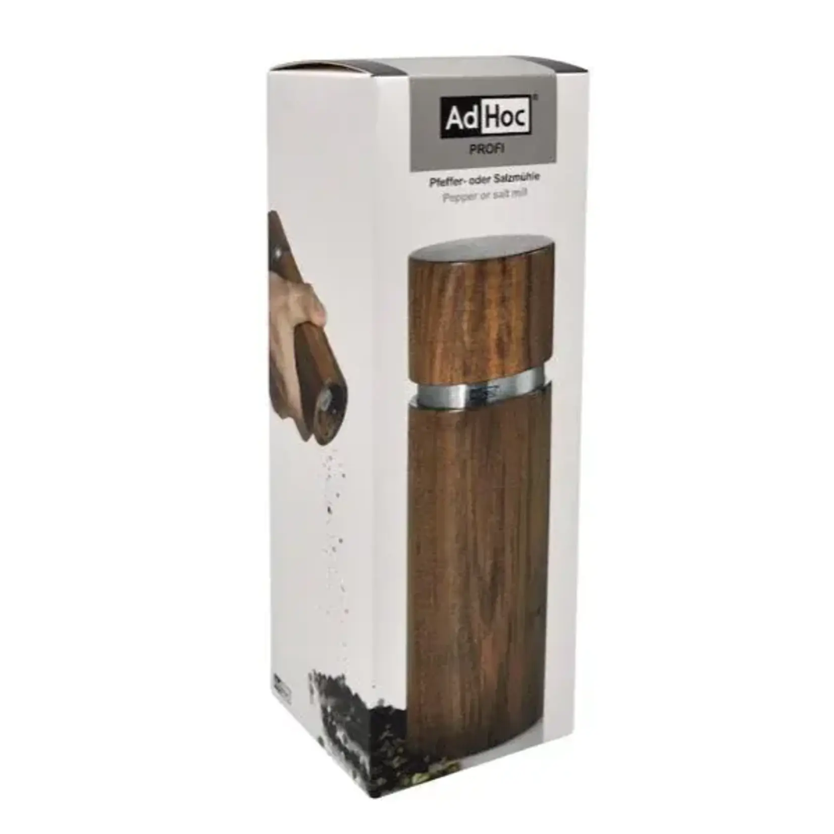 AdHoc Design AdHoc Ø 65 mm hoog 19 cm peper of zoutmolen AdHoc CeraCut® molen AdHoc MP52