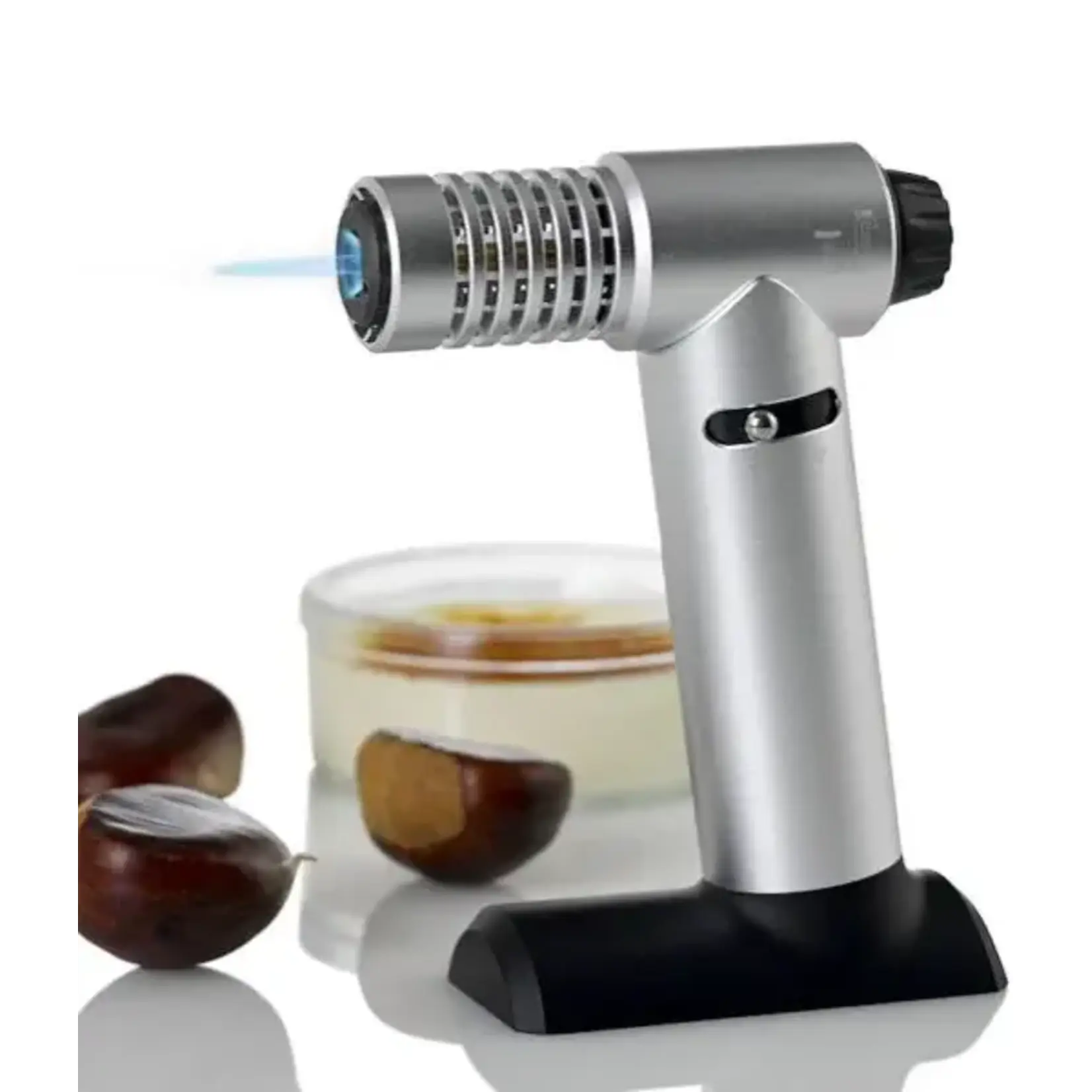 AdHoc AdHoc zilveren koksbrander AdHoc Flambeerbrander creme Brulée brander AdHoc FZ62