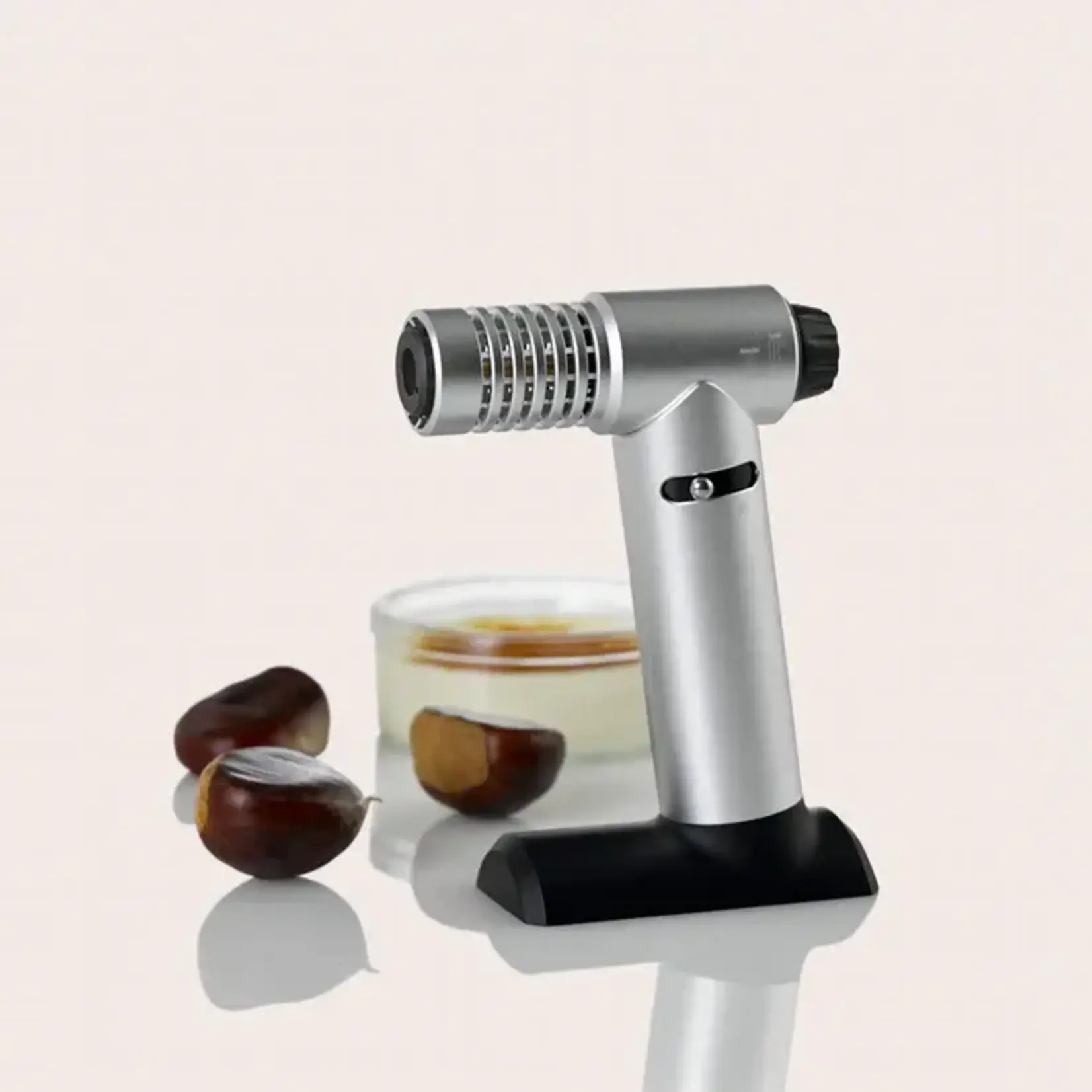 AdHoc AdHoc zilveren koksbrander AdHoc Flambeerbrander creme Brulée brander AdHoc FZ62