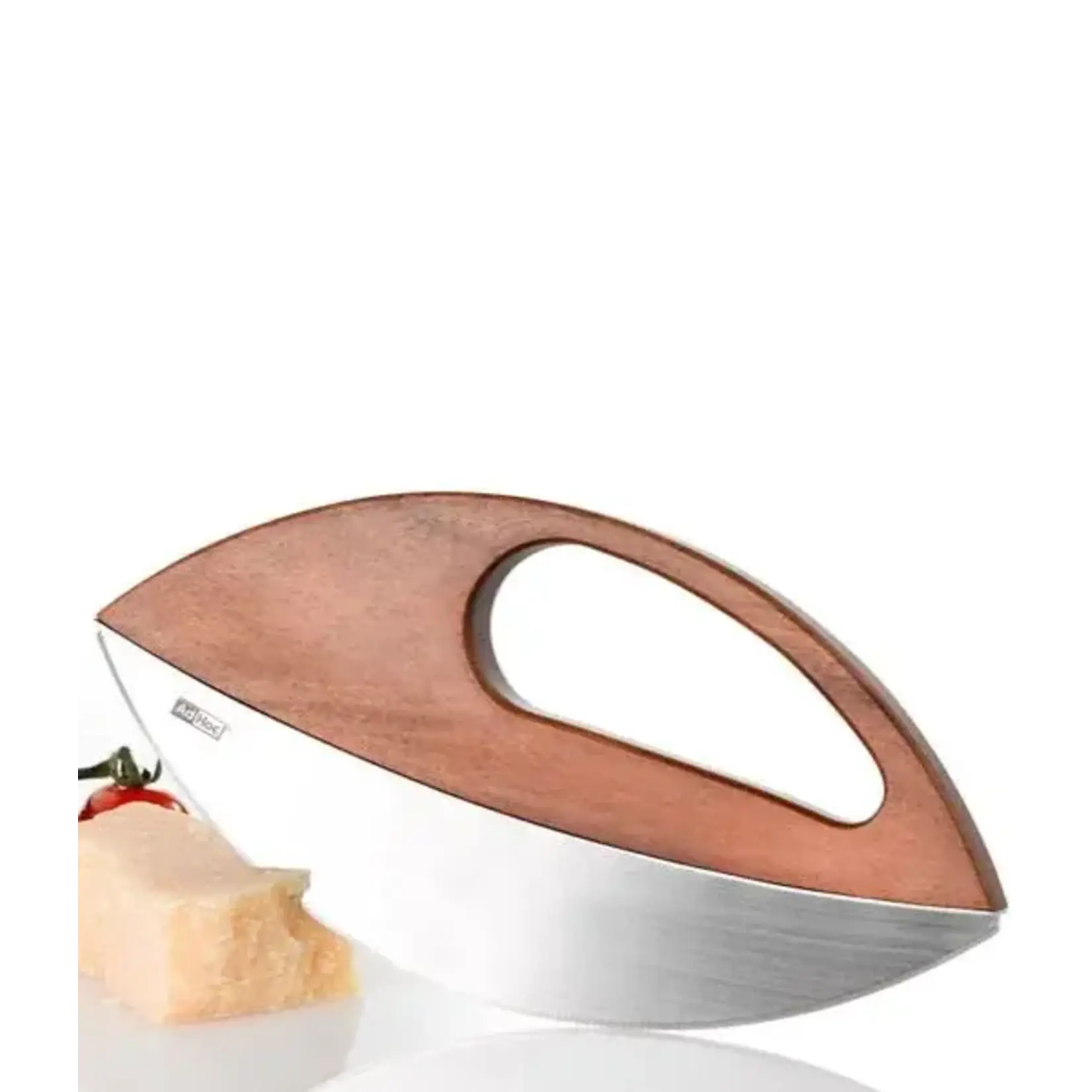 AdHoc AdHoc 198 mm wiegemes acacia rvs AdHoc Wave wiegemes met houder AdHoc KH50