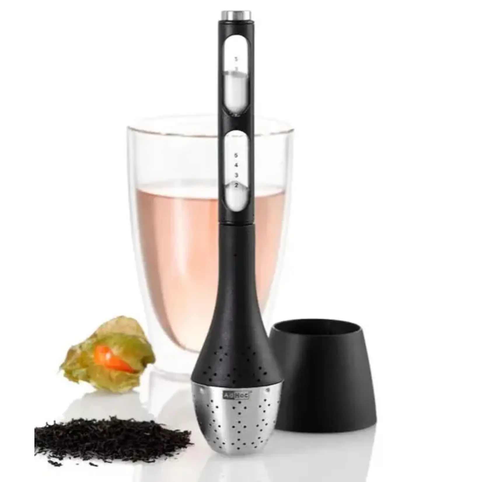 AdHoc AdHoc Santea thee ei met magnetische zandloper AdHoc Santea zandloper thee ei AdHoc TE11