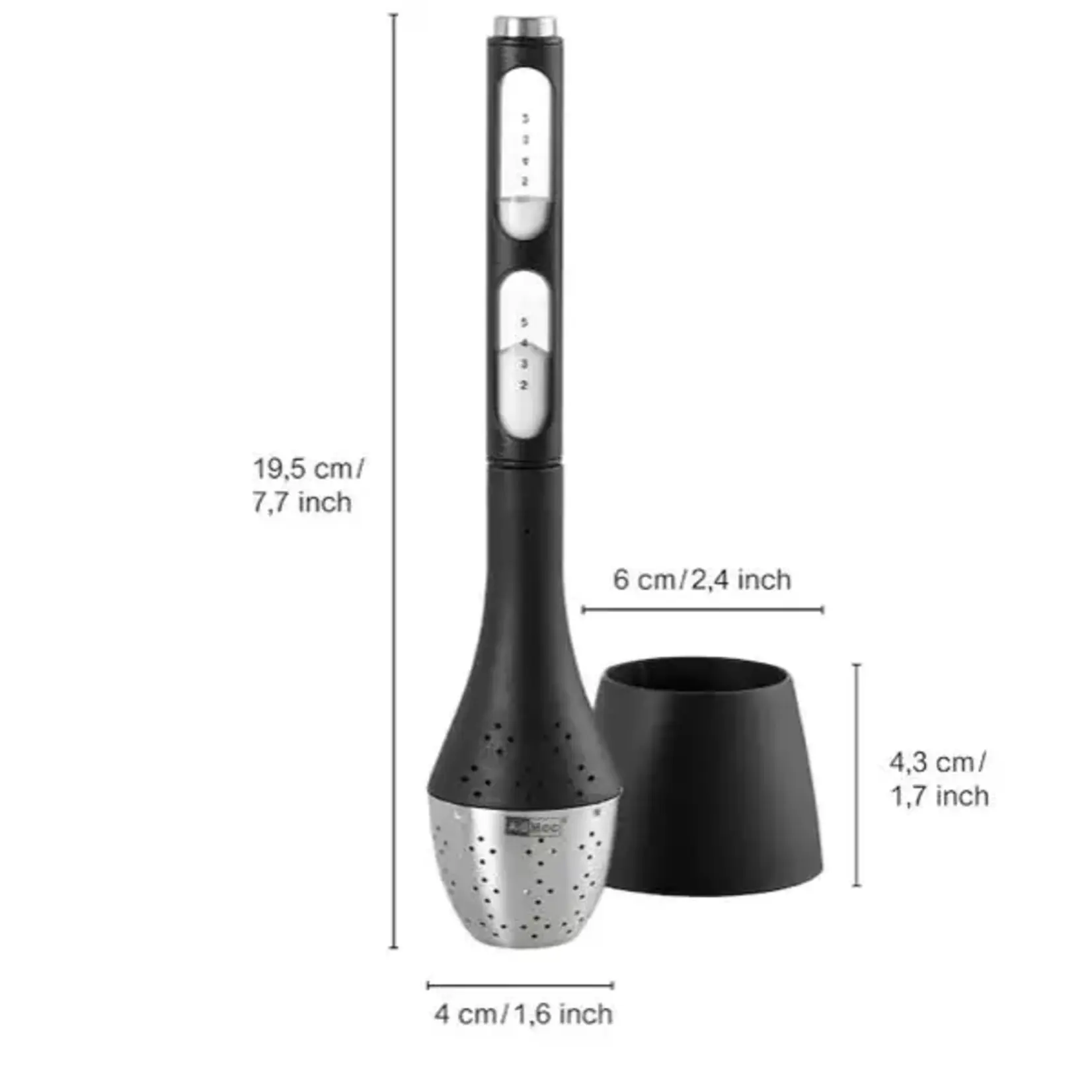 AdHoc AdHoc Santea thee ei met magnetische zandloper AdHoc Santea zandloper thee ei AdHoc TE11