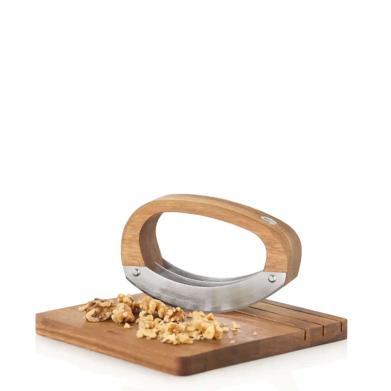 AdHoc Design AdHoc Wiegemes met plank AdHoc RoccaVerde wiegemes met acacia plank Ad Hoc GC02