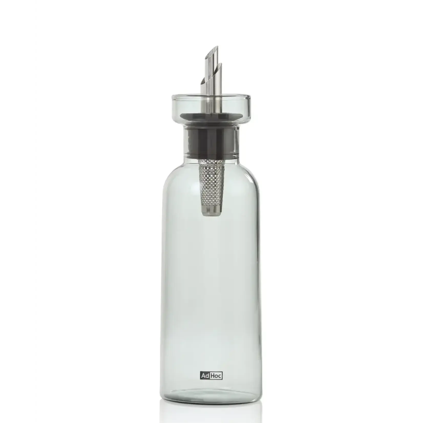 AdHoc AdHoc 300 ml preciseFlow olie fles AdHoc AromaPour 300 ml grijs glas + rvs Ad Hoc BZ76