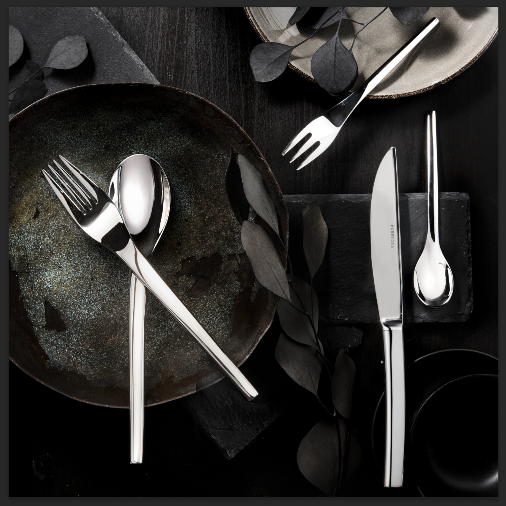 Puresigns Puresigns Elf 68 delig Menubestek Puresigns 12 persoons menu bestek geen dessert bestek