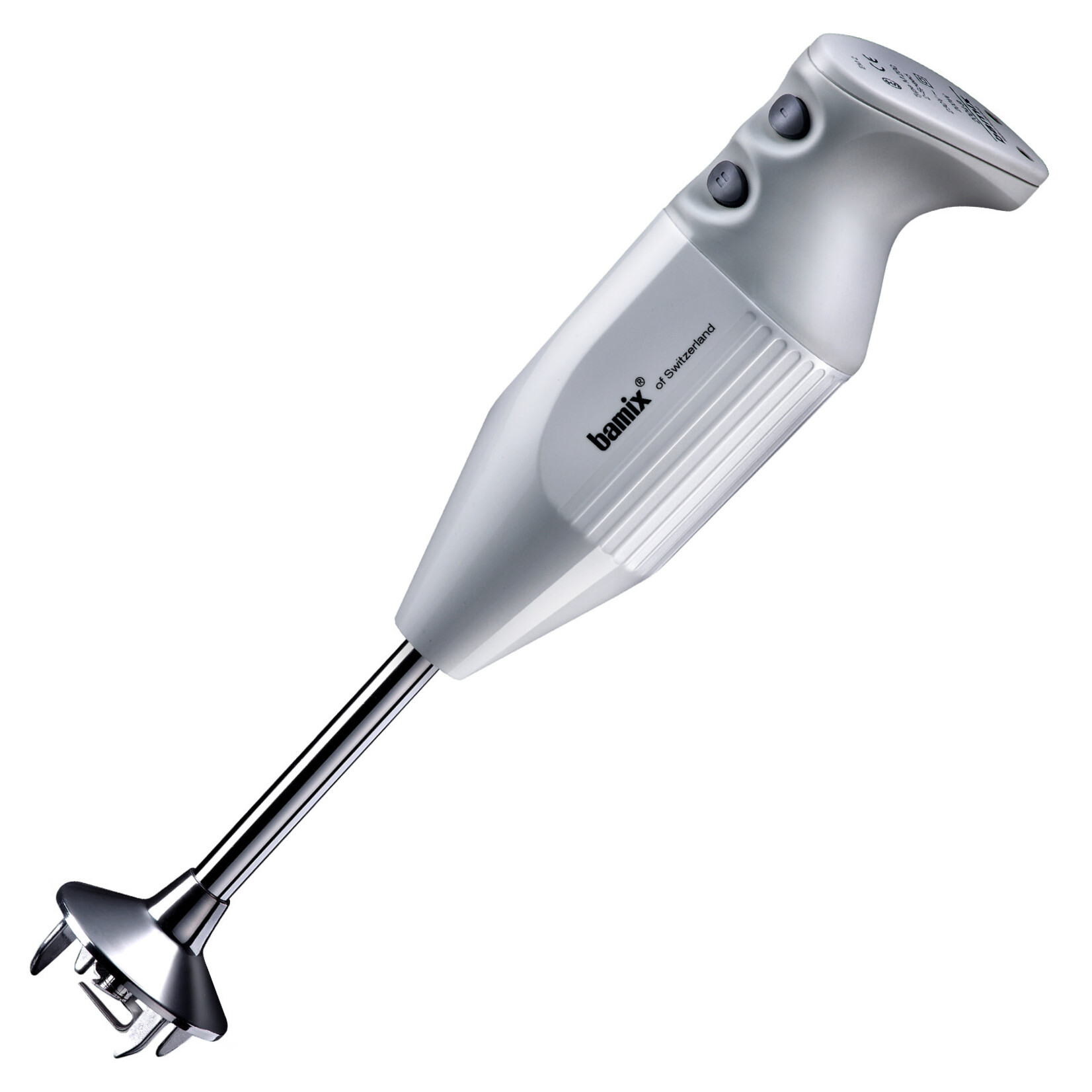 Bamix Waar gebruik je een staafmixer voor? Pureren, mixen, blenden en emulgeren met gemak Bamix® staafmixer handblender Mono M200 White Light Grey Bamix 1020.001