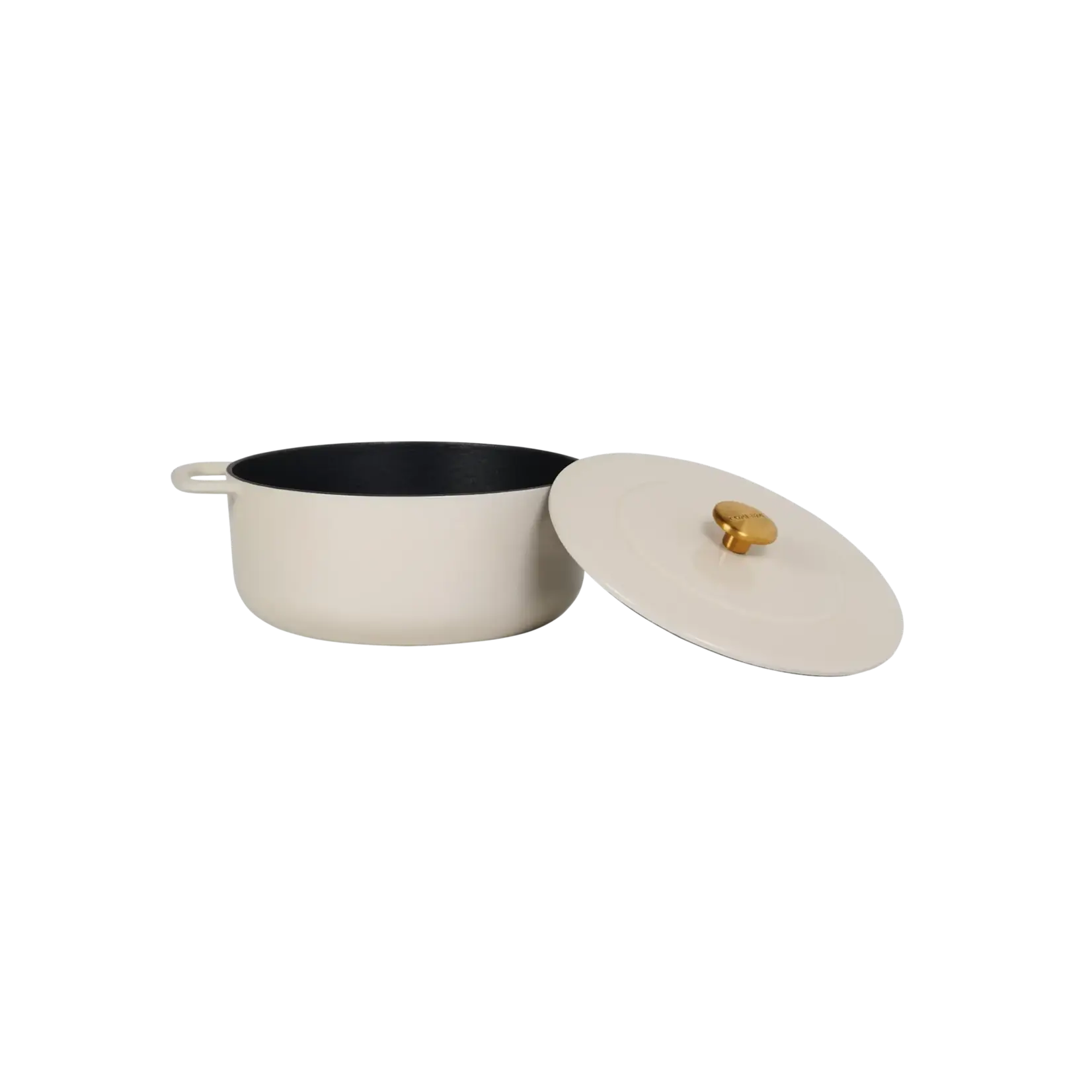 Combekk, Nederlands design  gietijzeren pannen uit gerecycled materiaal. 24 cm Sand gietijzeren braadpan Combekk sous-chef braadpan gietijzer 24 cm zand Combekk 190124sag