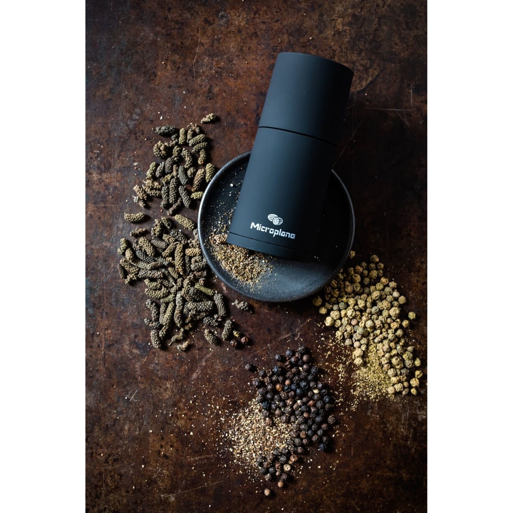 Microplane Microplane Spice mill  After Dark molen voor nootmuskaat, noten, kaas Microplane 48743