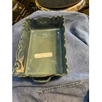 Gresnovo, handgemaakt keihard stoneware uit Portugal Ovenschaal rechthoek 25x18x7 cm Gresnovo Moove ovenschaal Blue Abysse mor251aby
