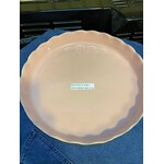Gresnovo, handgemaakt keihard stoneware uit Portugal quiche vorm schaal 320x45 mm Gresnovo Moove taart quiche schaal Rose Fondant Mot321ros
