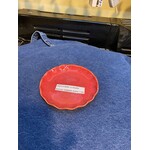 Gresnovo, handgemaakt keihard stoneware uit Portugal Plate bord 130 x 35 mm Gresnovo Moove bord 13 cm Rouge Cendré mop131rou