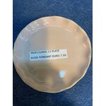 Gresnovo, handgemaakt keihard stoneware uit Portugal Plate bord 130 x 35 mm Gresnovo Moove bord 13 cm Rose Fondant Mop131ros