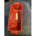 Gresnovo, handgemaakt keihard stoneware uit Portugal Cake vorm 200x90x75 mm Gresnovo actual cakevorm Rouge Cendré Gresnovo Orr201rou