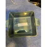 Gresnovo, handgemaakt keihard stoneware uit Portugal Ovenschaal vierkant 13x13x6 cm Gresnovo ovenschaal Bleu Abysse Gresnovo orq131aby