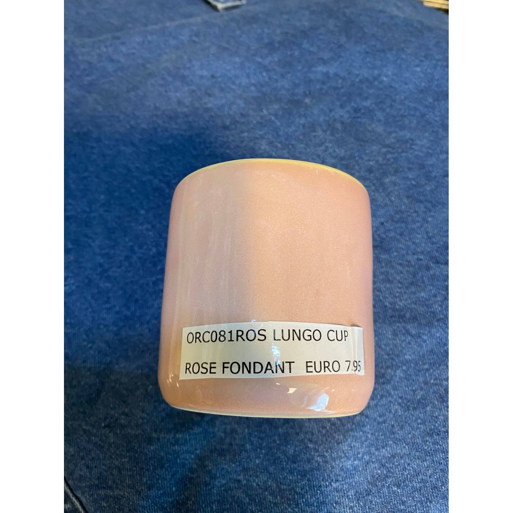 Gresnovo, handgemaakt keihard stoneware uit Portugal Lungo Coffee Cup Gresnovo Coffee Cup Lungo Rose Fondant Gresnovo orc081ros