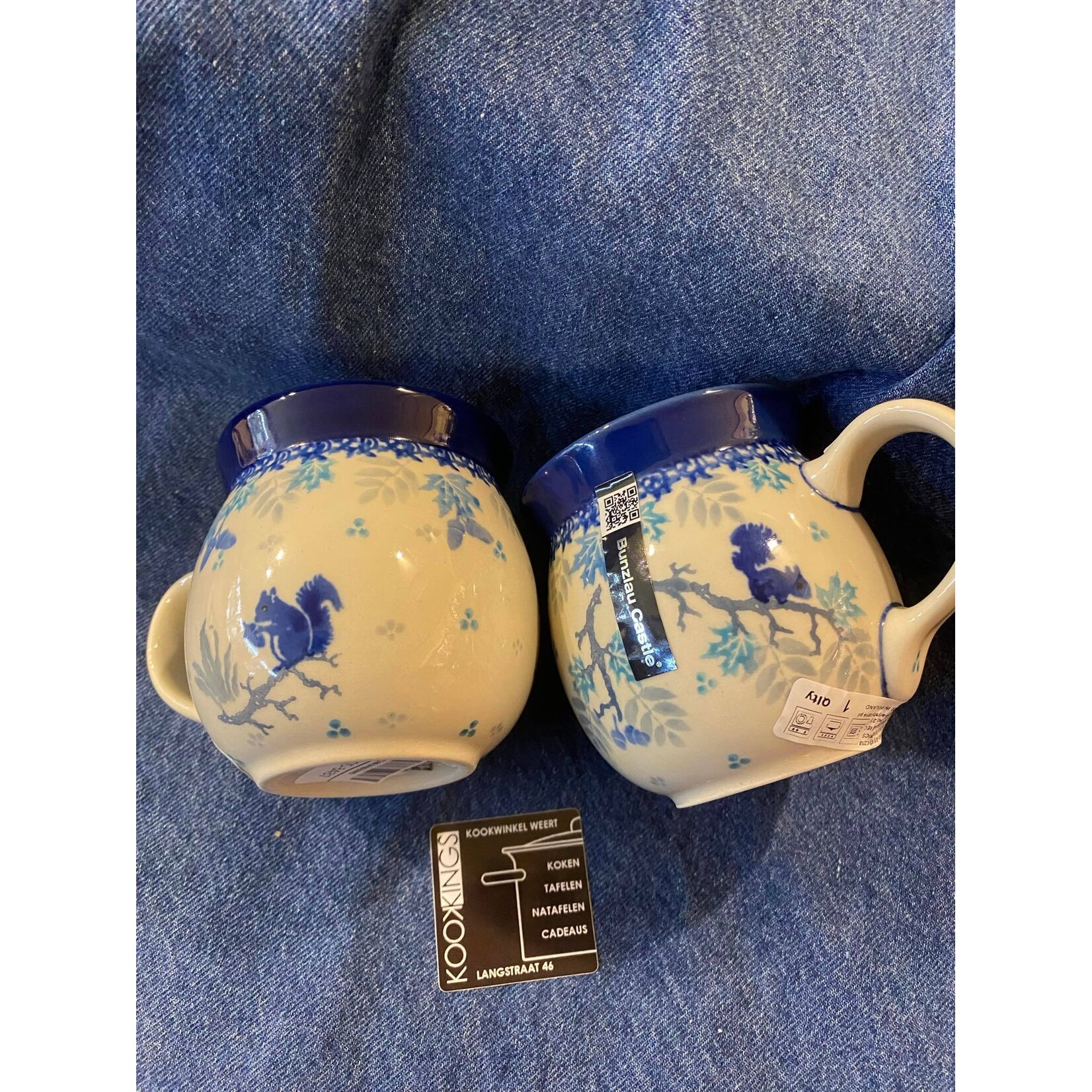 Bunzlau Castle Bunzlau Castle Farmer mug 240 ml boerenmok Squirrels eekhoorntjes unzlau Castle 1005-3437