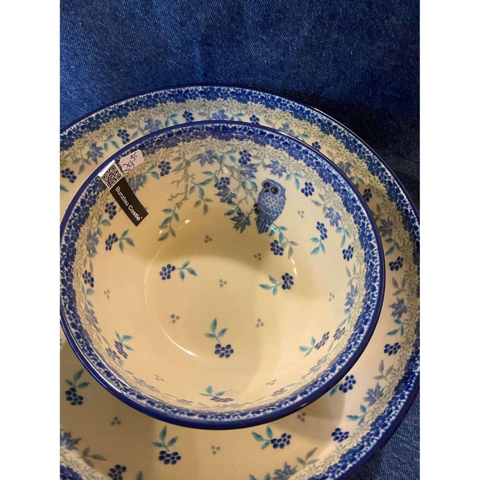 Bunzlau Castle Bunzlau Castle Rice Bowl Rijst kom 600 ml Owl Bunzlau Castle 1986-3439