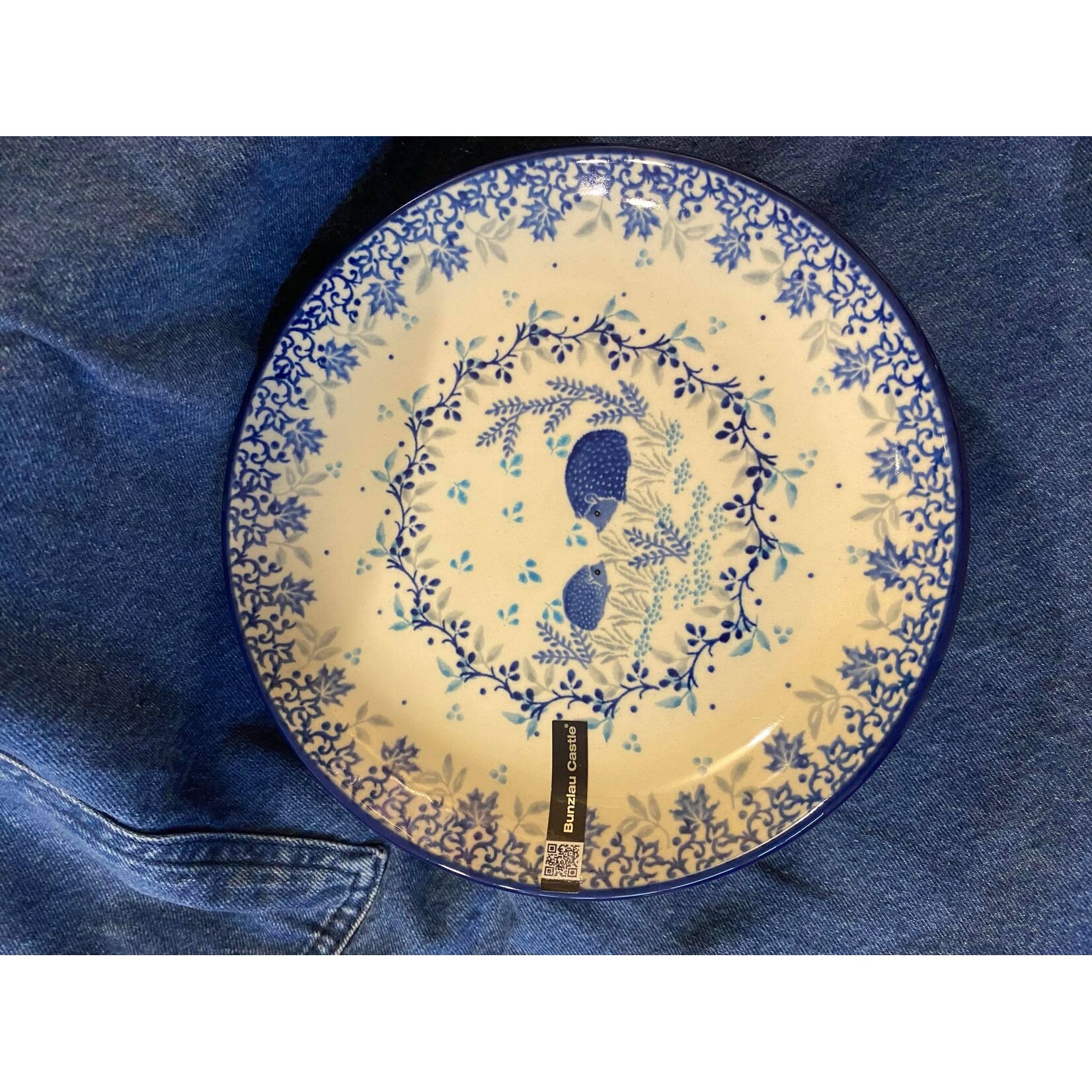 Bunzlau Castle Bunzlau Castle ontbijtbord bord plate 20 cm Hedgehogs Bunzlau Castle 1086-3440