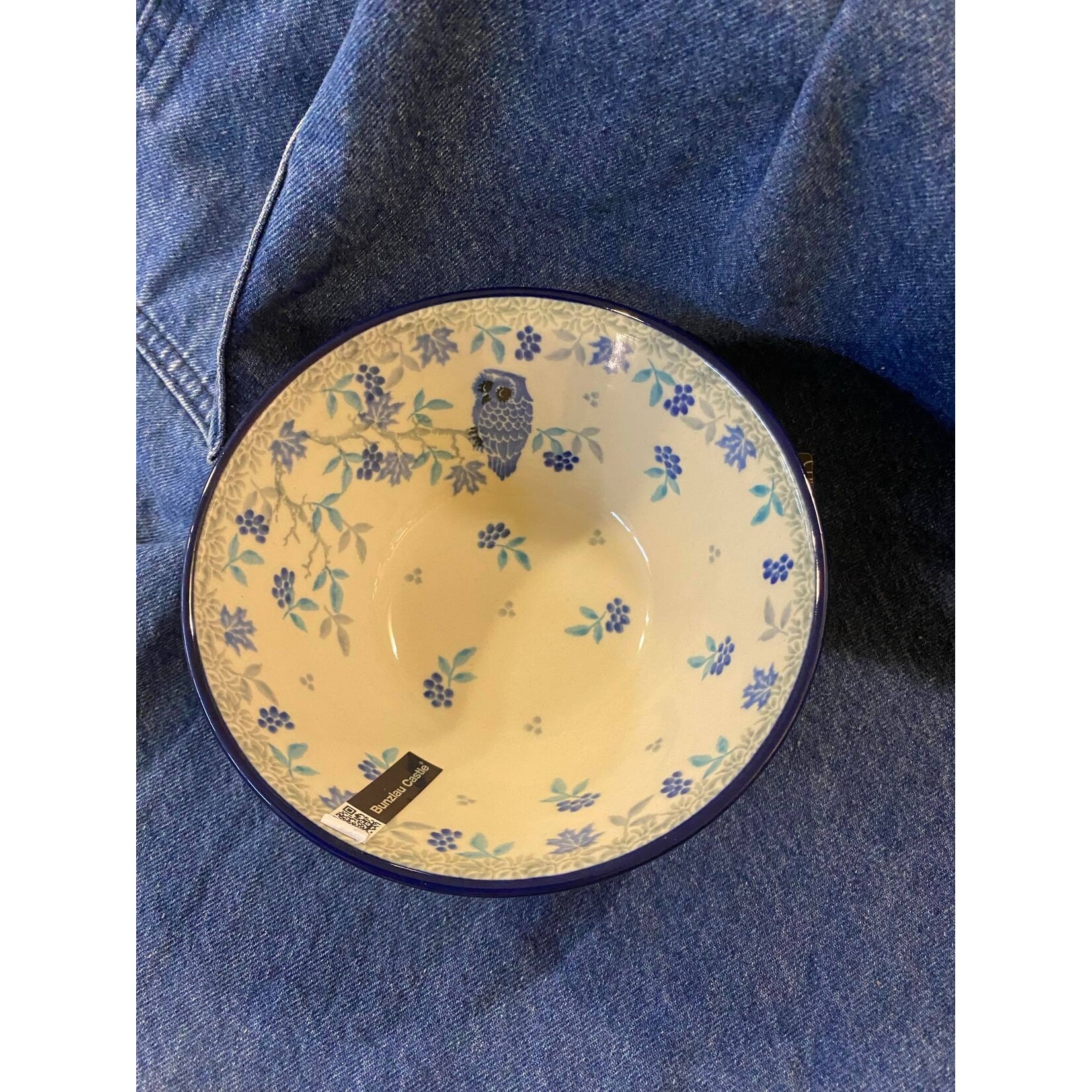 Bunzlau Castle Bunzlau Castle Bowl 450 ml hoog 6 cm Ø 14 cm Owl Bunzlau Castle 1059-3439