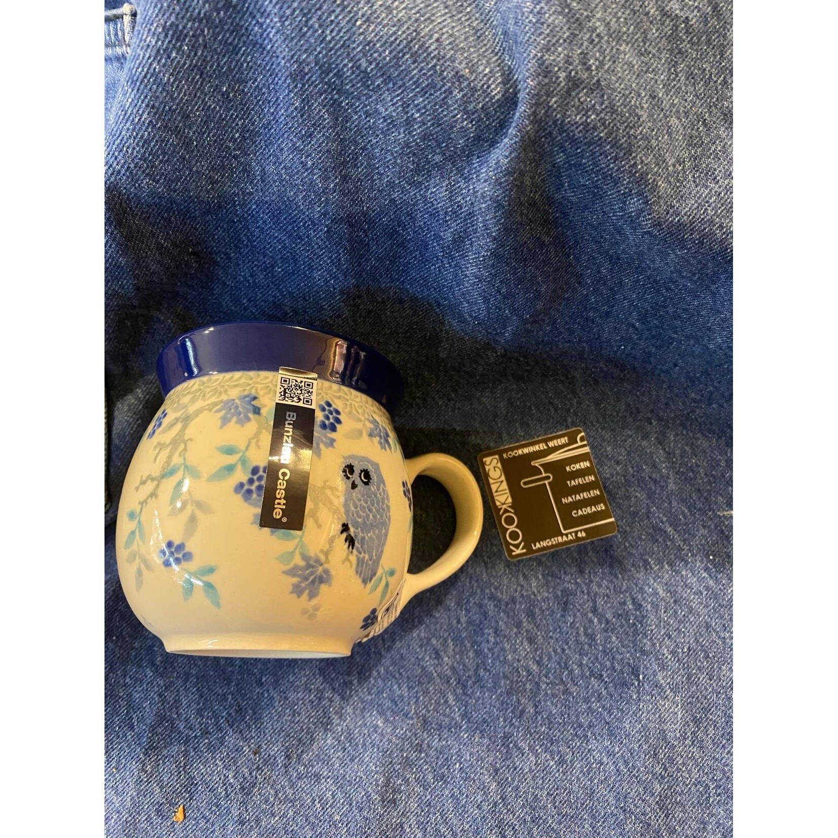 Bunzlau Castle Bunzlau Castle Farmer mug 240 ml boerenmok Owl uil Bunzlau Castle 1005-3439