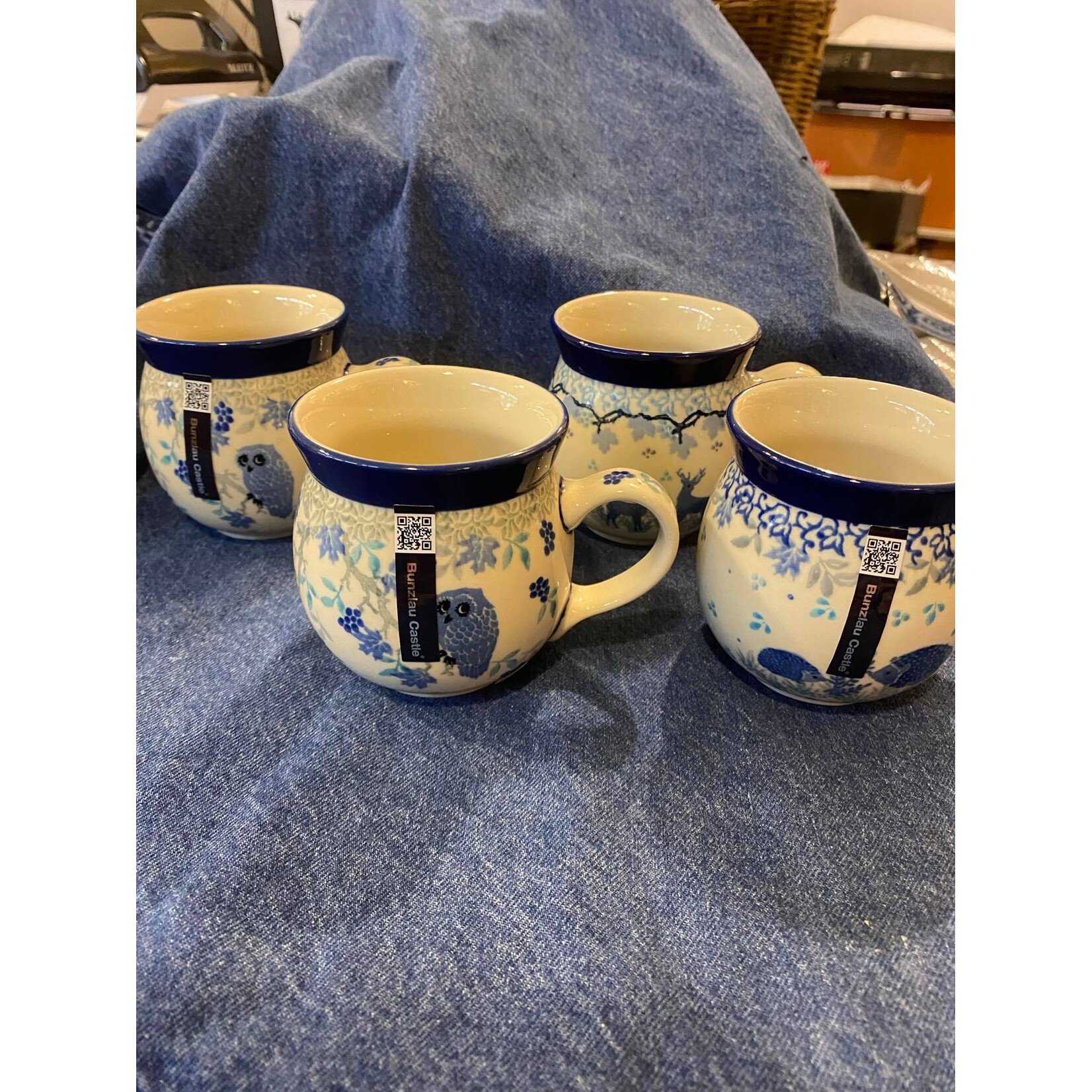 Bunzlau Castle Bunzlau Castle Farmer mug 240 ml boerenmok Owl uil Bunzlau Castle 1005-3439