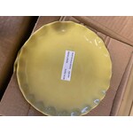 Gresnovo, handgemaakt keihard stoneware uit Portugal Plate bord 19 cm  Gresnovo Moove bord 19 cm Aqua Limon mop191agu