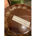 Gresnovo, handgemaakt keihard stoneware uit Portugal Plate bord 130 x 35 mm Gresnovo Moove bord 13 cm Bordeaux Boise mop131bor