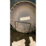 Gresnovo, handgemaakt keihard stoneware uit Portugal Plate bord 130 x 35 mm Gresnovo Moove bord 13 cm Gris D'orage mop131ora