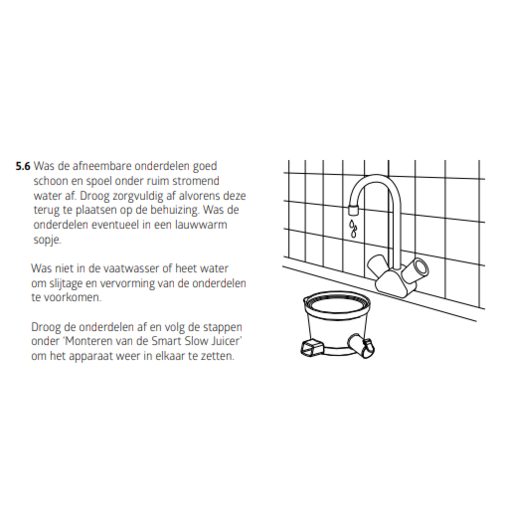 Espressions Smart Slow Juicer inductiemotor 150 watt Espressions Slow Juicer Espressions EP6900